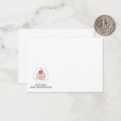 デスクから – フラットノートカード – 先生用 ノートカード (正面/裏面インサイチュ)