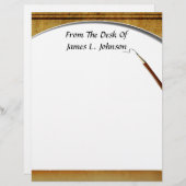 デスクから…ヴィンテージルック文房具 (正面/裏面)