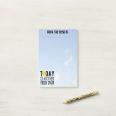 デスクから – 作業通知 ポストイット (デスク上)