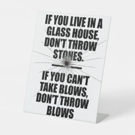 デスクやる気を起こさせるサイン 台座サイン