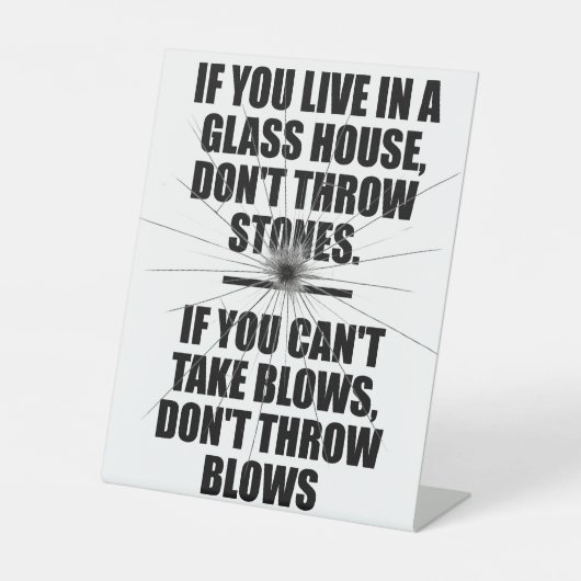 デスクやる気を起こさせるサイン 台座サイン (正面)