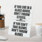 デスクやる気を起こさせるサイン 台座サイン (インサイチュ)