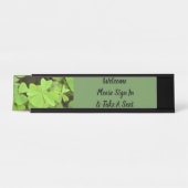 デスクオフィス名作業デザインデスティニーの運命 デスクネームプレート (正面)