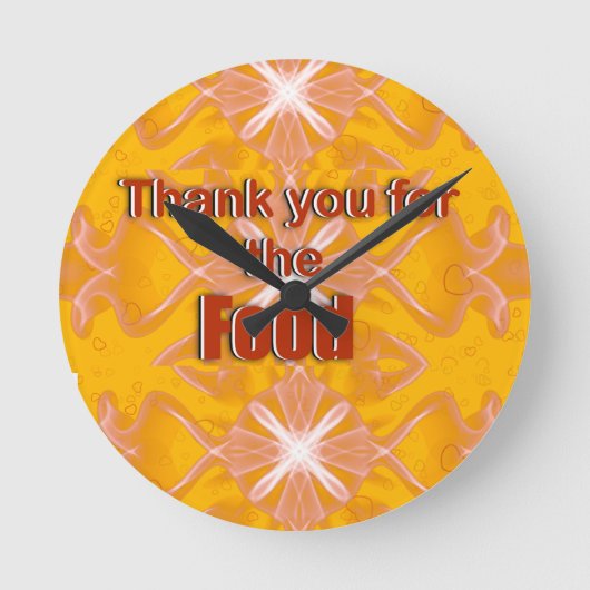 デスクオーガナイザ ラウンド壁時計 (正面)