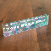 デスクカラフルネームプレート デスクネームプレート (側面)