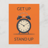 デスククロック ポストカード (正面)