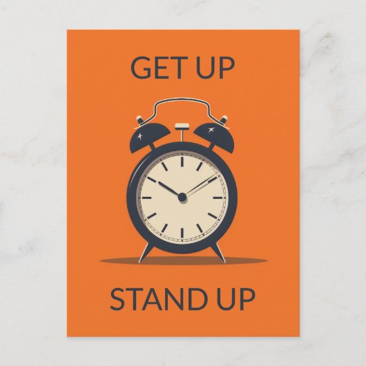 デスククロック ポストカード (正面)