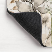 デスククール – ベージュアイボリー美しい装飾 マウスパッド (コーナー)