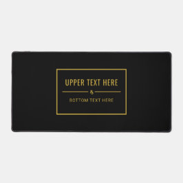 デスクスタイリッシュマットのユニーク文字 デスクマット