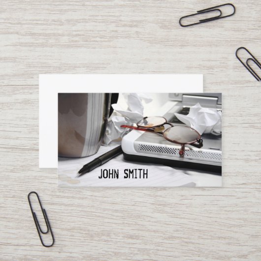 デスクトップの名刺 名刺 (正面/裏面インサイチュ)