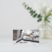 デスクトップの名刺 名刺 (スタンド正面)