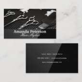 デスクトップの美容師ツール 名刺 (正面/裏面)