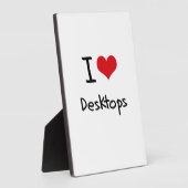 デスクトップを好き フォトプラーク (側面)