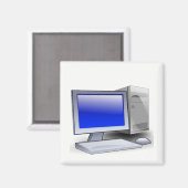 デスクトップコンピュータ マグネット (正面/裏面)