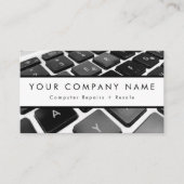 デスクトップノートパソコン修理技術者 名刺 (正面)