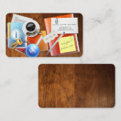 デスクトップフリーライターの名刺 名刺 (正面/裏面)