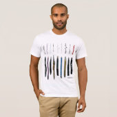 デスクトップ用具 Tシャツ (正面フル)