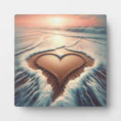 デスクトップ・プラーク「優雅な愛」 フォトプラーク (正面)