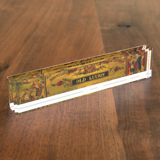 デスクネームプレート (側面)