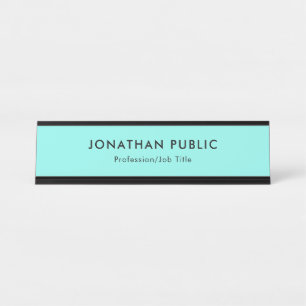  デスクネームプレート