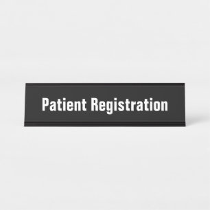  デスクネームプレート