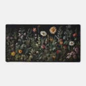デスクパッド、ワイルドフラワーズコテージコアスタイル、 デスクマット (正面)