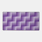 デスクマッグラデーショントストライプ – お好みのカラーのオプション デスクマット (正面)