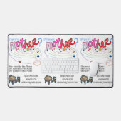 デスクマットお母さんは？ デスクマット (キーボード&マウス)