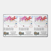 デスクマットお母さんは？ デスクマット (正面)