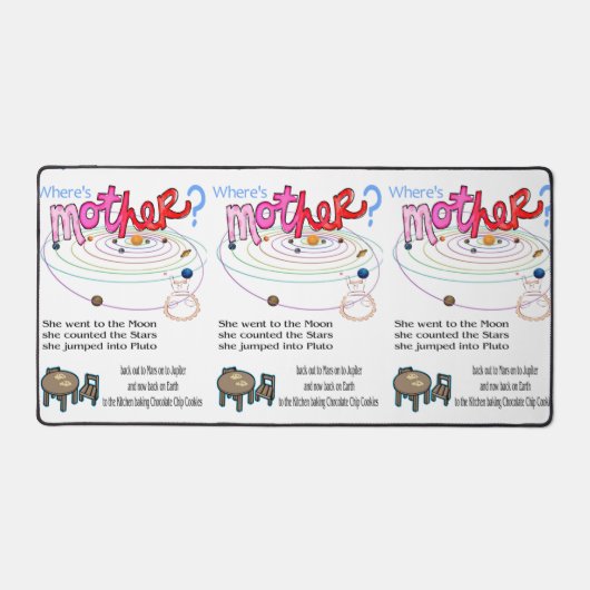 デスクマットお母さんは？ デスクマット (正面)