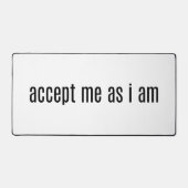 デスクマットとして受け入れる デスクマット (正面)