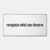 デスクマットに値するもの デスクマット (正面)