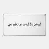 デスクマットを超えて上下に移動 デスクマット (正面)