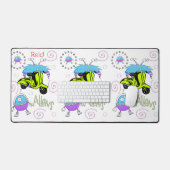 デスクマットエイリアン宇宙 デスクマット (キーボード&マウス)