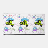 デスクマットエイリアン宇宙 デスクマット (正面)