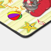 デスクマットサマービーチハウスおもしろい デスクマット (コーナー)