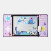 デスクマットピンク デスクマット (キーボード&マウス)