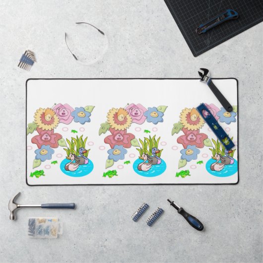 デスクマットフロッグダックポンド デスクマット (ワークステーション)