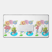 デスクマットフロッグダックポンド デスクマット (キーボード&マウス)