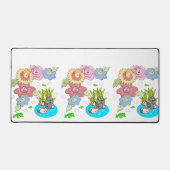 デスクマットフロッグダックポンド デスクマット (正面)