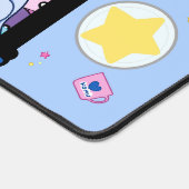 デスクマットブルー デスクマット (コーナー)