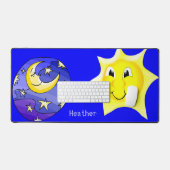 デスクマットムーン&サン デスクマット (キーボード&マウス)