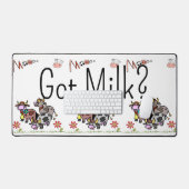 デスクマット得牛乳？ デスクマット (キーボード&マウス)