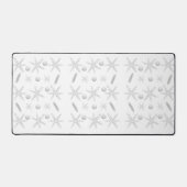 デスクマット抽象芸術スターズグレー デスクマット (正面)