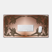 デスクマット – コーナー角度アイアン (キーボード&マウス)