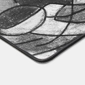 デスクマット「ブルーの欠如」アートワーク デスクマット (コーナー)