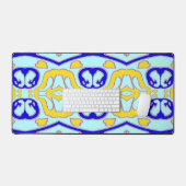 デスクマット、ヴィンテージ数々のカラークラシックデザインDes デスクマット (キーボード&マウス)