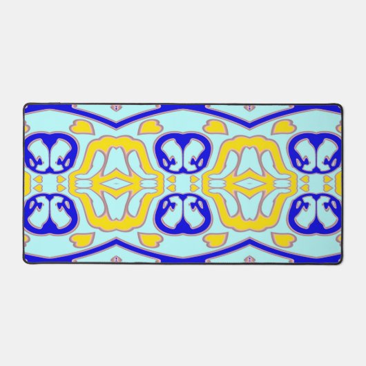 デスクマット、ヴィンテージ数々のカラークラシックデザインDes デスクマット (正面)