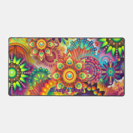 デスクマパーソナライズされたット、デスクマット、マンダラデスクマット、 デスクマット