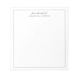 デスクモダンからクラシックのミニマルな ノートパッド